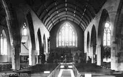 Torrington, Church Interior 1890, Great Torrington
