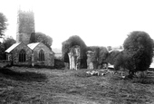 Torrington, Frithelstock Priory And Church 1893, Great Torrington