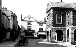 Torrington, Market Place 1893, Great Torrington