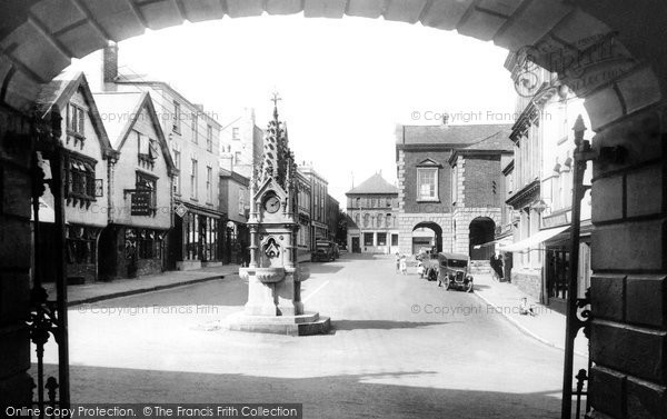 Photo of Torrington, Square From The Market 1935