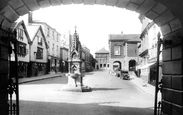 Torrington, Square From The Market 1935, Great Torrington