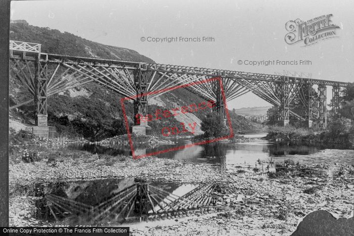 Photo of Torrington, The Marland Viaduct 1893
