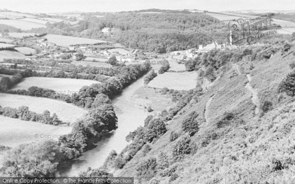 Photo of Torrington, View From Castle Walks c.1955