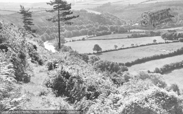 Photo of Torrington, View From Castle Walks c.1955