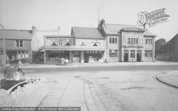 Photo of Torrisholme, Shaw's And The George Hotel c.1965