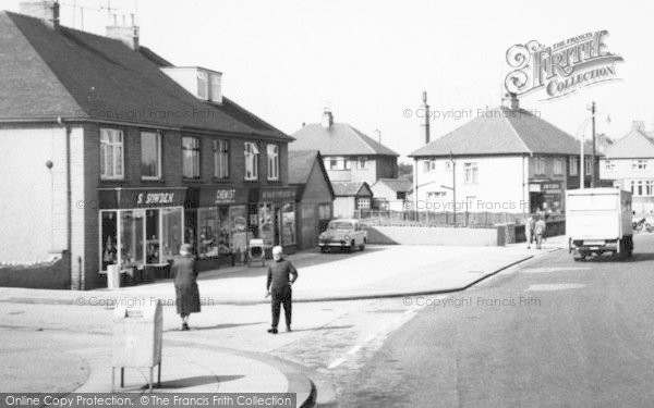 Photo of Torrisholme, The Shopping Centre c.1965