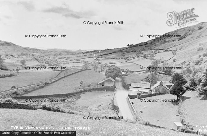 Photo of Torver, From Bank End Hill c.1960