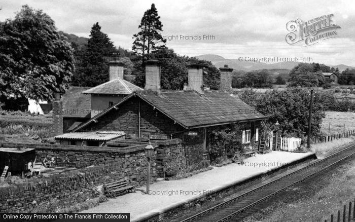 Photo of Torver, The Station c.1955