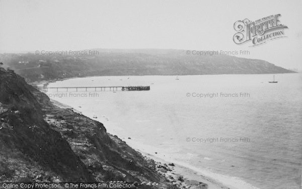 Photo of Totland Bay, 1897