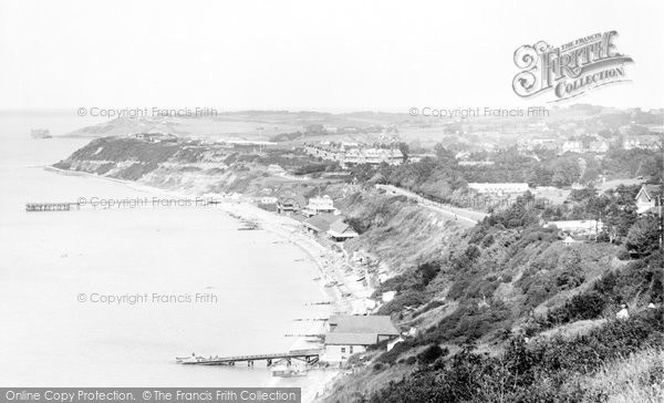 Photo of Totland Bay, 1923