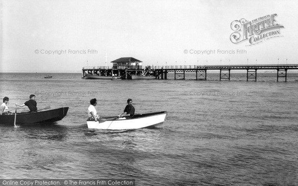 Photo of Totland Bay, Bay And Pier c.1960