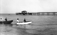 Bay And Pier c.1960, Totland Bay