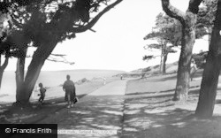 Cliff Walk c.1960, Totland Bay