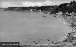 General View c.1955, Totland Bay