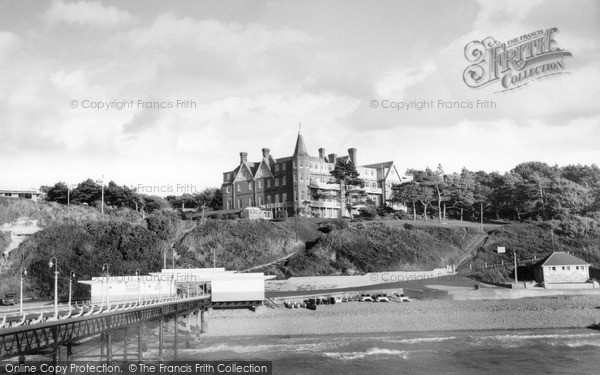 Photo of Totland Bay, Hotel c.1955