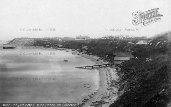 Photo of Totland Bay, Looking North 1892