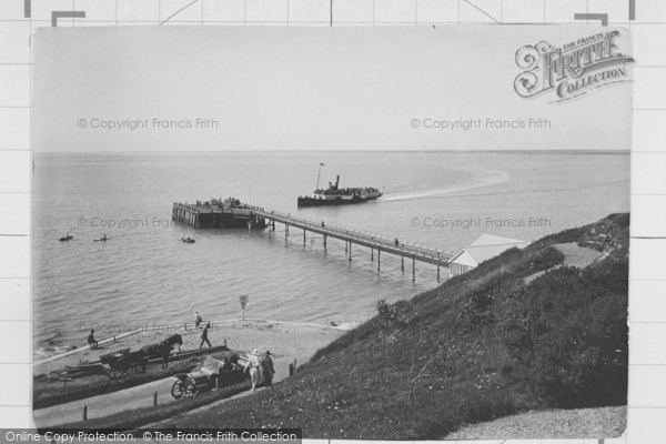 Photo of Totland Bay, Pier 1923