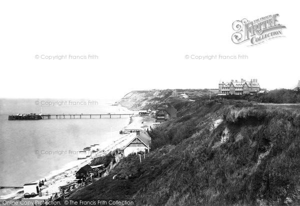 Photo of Totland Bay, The Bay 1897