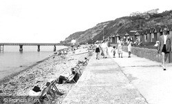 The Beach c.1955, Totland Bay