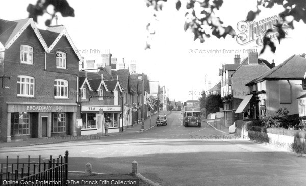 Photo of Totland Bay, The Broadway 1960