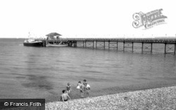 The Pier c.1955, Totland Bay