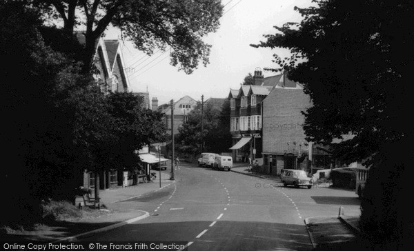 Photo of Totland Bay, The Village c.1960