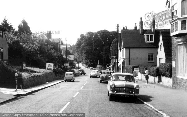 Photo of Totland Bay, The Village c.1960