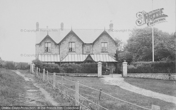 Photo of Totland Bay, Totland Villa, The First House Built (1860) 1892