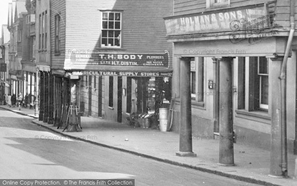 Photo of Totnes, Butterwalk, Hardware Stores 1928