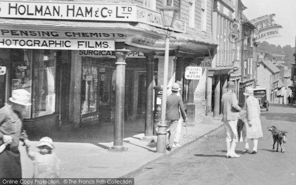 Photo of Totnes, Butterwalk, Holman, Ham & Co Ltd 1928