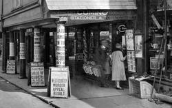 Butterwalk Stationers And Hardware Store 1931, Totnes