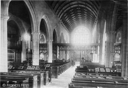 Church Nave East 1894, Totnes