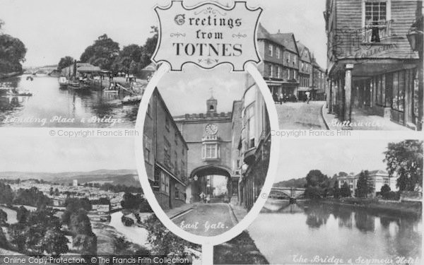 Photo of Totnes, Composite c.1910