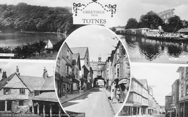 Photo of Totnes, Composite c.1920