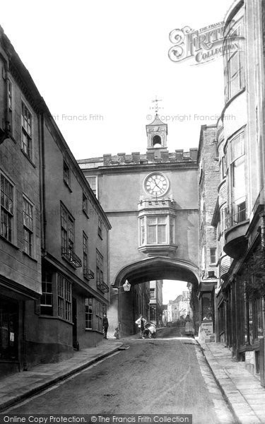 Photo of Totnes, East Gate 1889