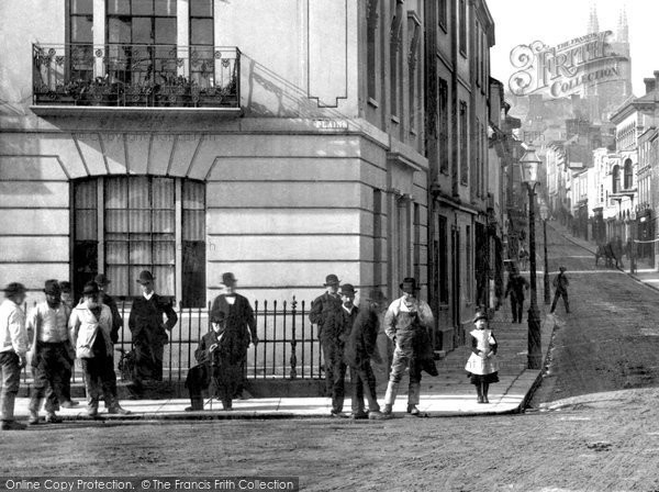 Photo of Totnes, Fore Street 1889