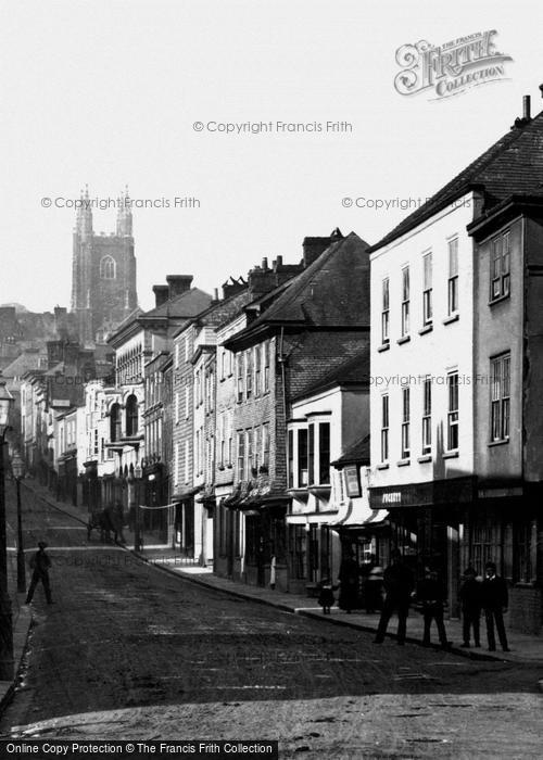 Photo of Totnes, Fore Street 1889