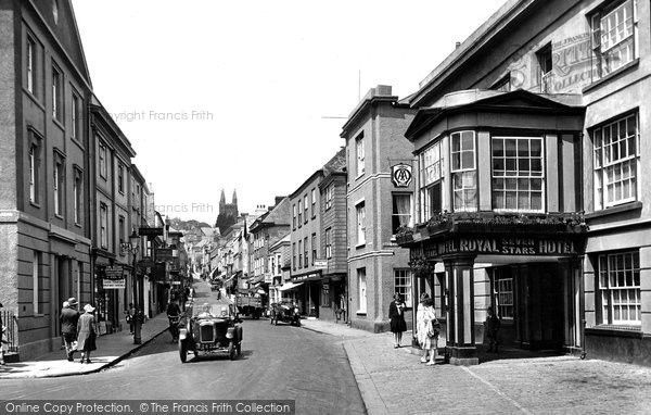 Photo of Totnes, Fore Street 1928