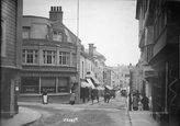Fore Street And Station Road Corner 1906, Totnes