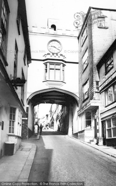 Photo of Totnes, Fore Street c.1960