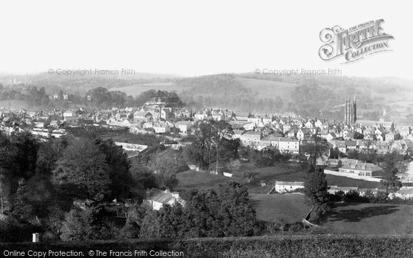 Photo of Totnes, From The Mount 1889