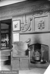 Guildhall, Ancient Chair 1905, Totnes