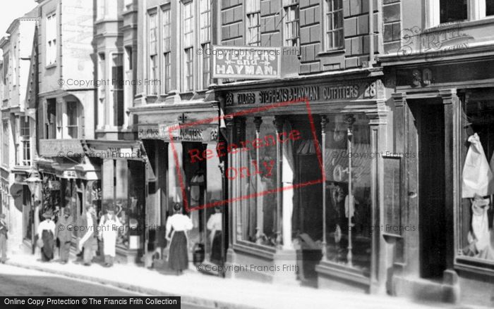 Photo of Totnes, High Street, Stephen's And Hayman 1896