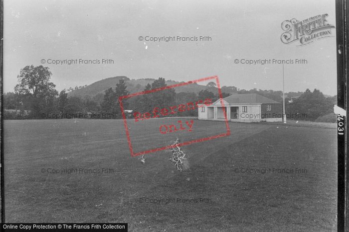 Photo of Totnes, King Edward VI Grammar School, Sports Ground 1931