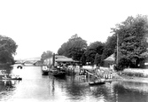 Landing Place And Bridge 1896, Totnes