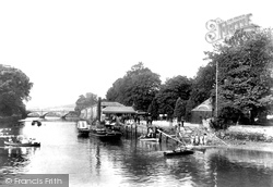 Landing Place And Bridge 1896, Totnes