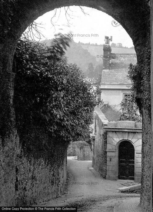Photo of Totnes, Looking Through North Gate 1890