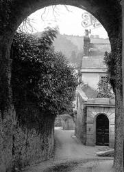 Looking Through North Gate 1890, Totnes