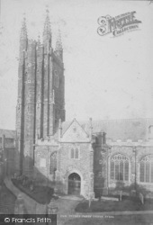 Parish Church 1889, Totnes
