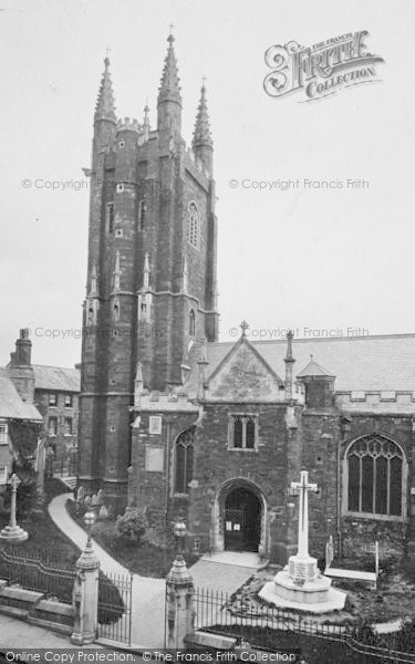 Photo of Totnes, Parish Church 1922